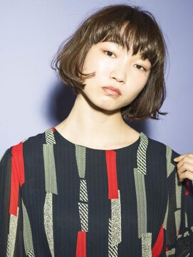 スリーバイキープ 尾山台(THREE by KEEP) 【THREEbyKEEP尾山台、木田】アッシュショートボブスタイル