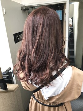 アムバイハーティエスト(AMME by HEARtiest) ピンクラベンダーで可愛いオシャ髪スタイル