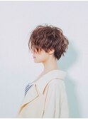 大人かわいい♪うるツヤ愛されブラウン☆ラフウェーブ
