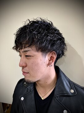 サリュー(SALUT) バブルマッシュ×ミックスパーマ