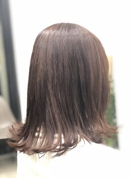 ヌックヘアー(Nook hair) 外ハネ×オレンジブラウン♪