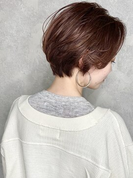 セシルヘアー(CECIL hair) CECIL 下北沢 ハンサムショート×ピンクブラウン韓国人風ヘア