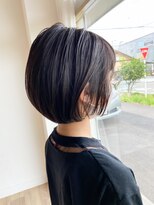 ヘアデザイン ディクト(hair design D.c.t) 【岐阜茜部/ショートスタイル】まとまるボブスタイル