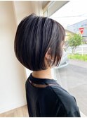 【岐阜茜部/ショートスタイル】まとまるボブスタイル