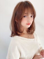 アグ ヘアー ロペ 郡山八山田店(Agu hair Rope)&nbsp;《Agu hair》ゆるふわモテ小顔ミディ