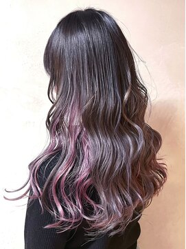 ベジータ(VEGETA) greige gradation×pink purple inner