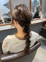 アルモヘアヴォーグ 静岡(ALMO hair VOGUE) 【ALMO】ローポニー風たまねぎヘア