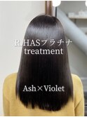 R.HASプラチナtreatment×color