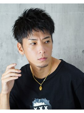 アクロス 原宿(AKROS) ツーブロックアップバング