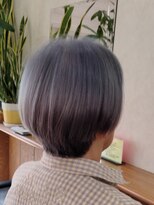 ブレス美容室(Bless)&nbsp;うるツヤグレーカラー/ヘアーマニキュア