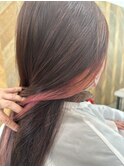 ピンク イヤリングカラー