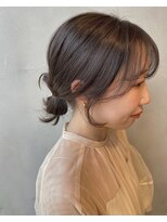 エル バイ ゼノン ビューティー(L by ZENON BEAUTY)&nbsp;ふんわりグレーベージュカラー　フェミニン　阿倍野