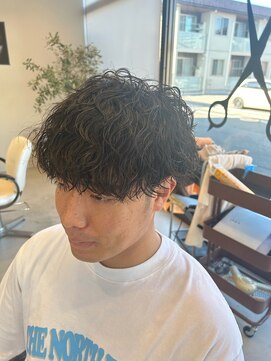 ダブネーション(DUB nation) クリームパーマで作る波巻き×ツイストスパイラルパーマ