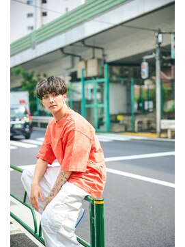 リトル 小倉(little) 刈り上げミックスウェーブマッシュ