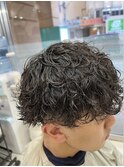 波巻きスパイラルパーマ