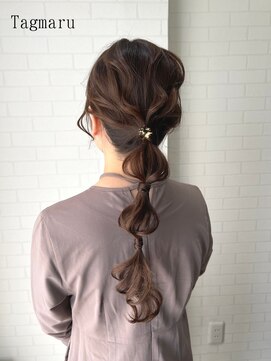 タグマル シンプルな玉ねぎヘア♪