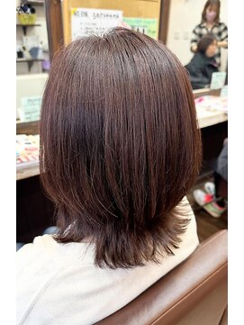 ヘアーショップアミティ ミディアムウルフ