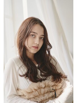 マル 薬院浄水店(MAR.co) ASH BROWN COLOR　アッシュブラウン　顔回りレイヤー　ブラウン