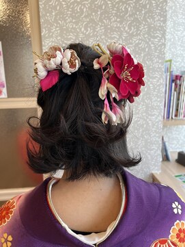 アネモナ(anemona) ボブヘアアレンジ