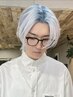 【men's限定】カット+ケアブリーチ+カラー[メンズブリーチ/原宿/表参道］