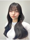 韓国ヘア/顔まわり/似合わせ/大阪前髪/谷町四丁目