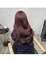 オグジュアリー 表参道(aux.) 韓国好き発見!!ワインレッドカラー