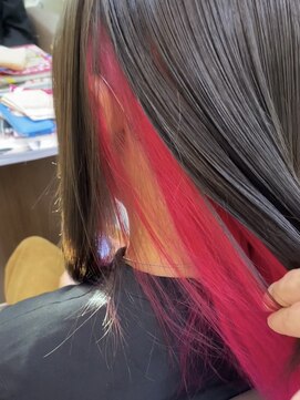 スタイルクリエイター 牛久店(Style Creator) インナーカラー ピンク