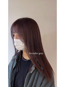 グラフ 立川(Graph.) 透明感カラー/ラベンダーグレージュ