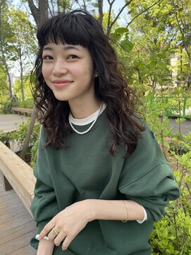 ナループロアボタン(Nalu pu loa BOTAN) ロングウェーブパーマ