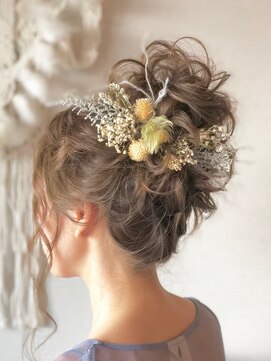 シャルメ 池袋(CHARMER) 結婚式や二次会に♪カジュアルおだんごヘア