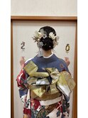 成人式着付けヘアセット