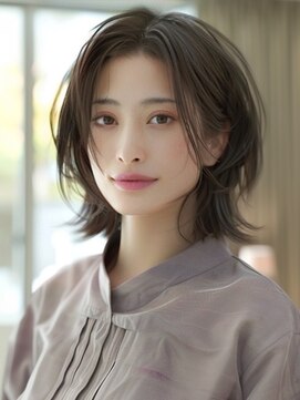 アルトリスト(Altruist Aging×HAIR&SPA) ☆イメチェンピンクベージュアンブレラカラー前髪クールショート