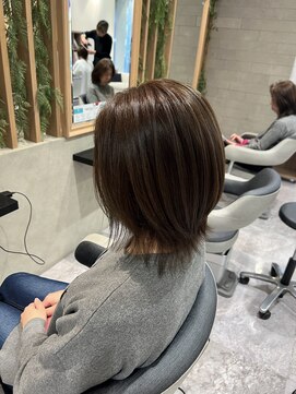 イメージア 町田店(IMAGE A) ミディアムウルフハイライト@30代40代50代60代