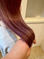 ヴィラ 雲雀丘花屋敷店(Villa)&nbsp;20代30代40代ピンクアッシュ髪質改善カラー艶感ストレート