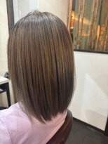 アクアマリン8810 ハチハチイチゼロ(AQUA MARINE 8810)&nbsp;アンブレラカラー/こなれミディ/イメチェン/前髪/北習志野