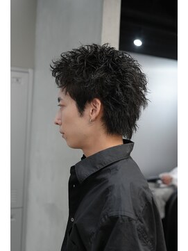 フィフス トウキョウ (fifth TOKYO) 渋谷スパイキーパーマスパイキーショート刈り上げショート