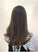 ロングレイヤー　アッシュカラー