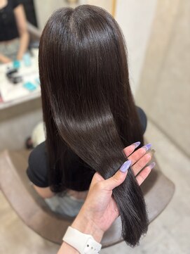 アンク クロス 池袋北口店(ANKHCROSS) マロンブラウン システムトリートメント