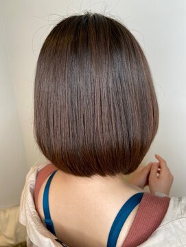 ジーナ 船橋(Zina) 髪質改善＊マチルダボブアッシュカラー＊美髪【Zina船橋】