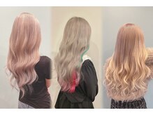 レグノ(Regno)の雰囲気（人気No. 2！ハイトーンロング！ブリーチカラーも同時施術◎）