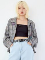 コトナ 越谷店&nbsp;ミディアムヘアー/ブロンド/金髪/10代20代30代/髪質改善/越谷