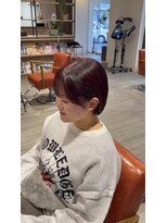 ムクヘア 御幸店(MUKU hair)&nbsp;人気カラーと可愛いミニボブ！