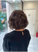 ちょうどいいグラボブ+パーマ