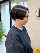 バートランド 白楽(Bertland)&nbsp;島田/ハンサムショート 黒髪 髪質改善トリートメント 大人 白楽