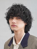 フィフスパーク(fifth PARK)&nbsp;渋谷波巻きツイストスパイラル強め無造作パーマ束感メンズカット