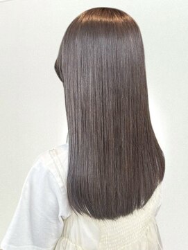 ディスイズ(thisis) 髪質改善縮毛矯正/アッシュベージュ【thisis moe】