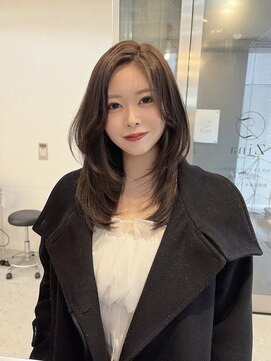 ジーナエス 札幌(Zina S) layer×marron brown