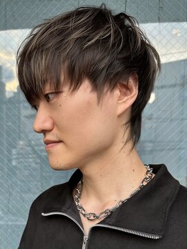 ボコカ(bococa) 20代メンズ無造作マッシュハイライト