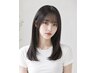 前髪縮毛矯正+COTAアイケア ￥6,000