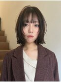 柔らかレイヤーのナチュラルボブ＊